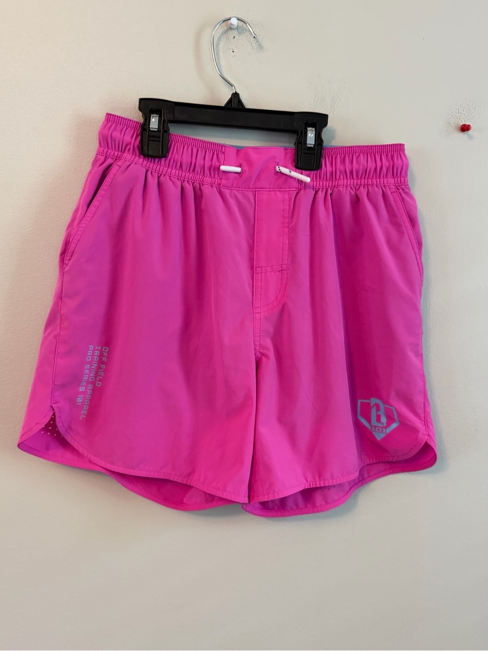 Baseball Lifestyle 101 Lined Pink Shorts